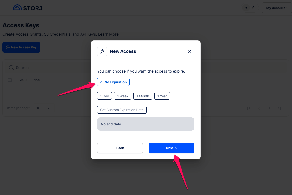 Cloudflare R2 Create API Token page top