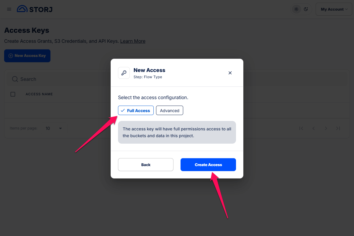 Cloudflare R2 Add CORS Policy page